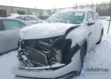2018 Volkswagen Atlas 3.6L V6 Se W/Technology from USA, damaged, VIN 1V2PR2CA9JC560103